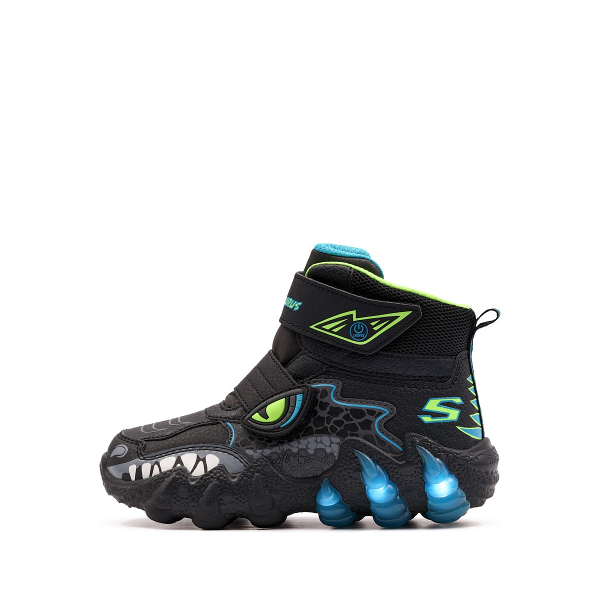 Skechers S Lights-Skech-O-Saurus Lights 2.0-Arctic Dino Детски зимни обувки 400122L-BKLM