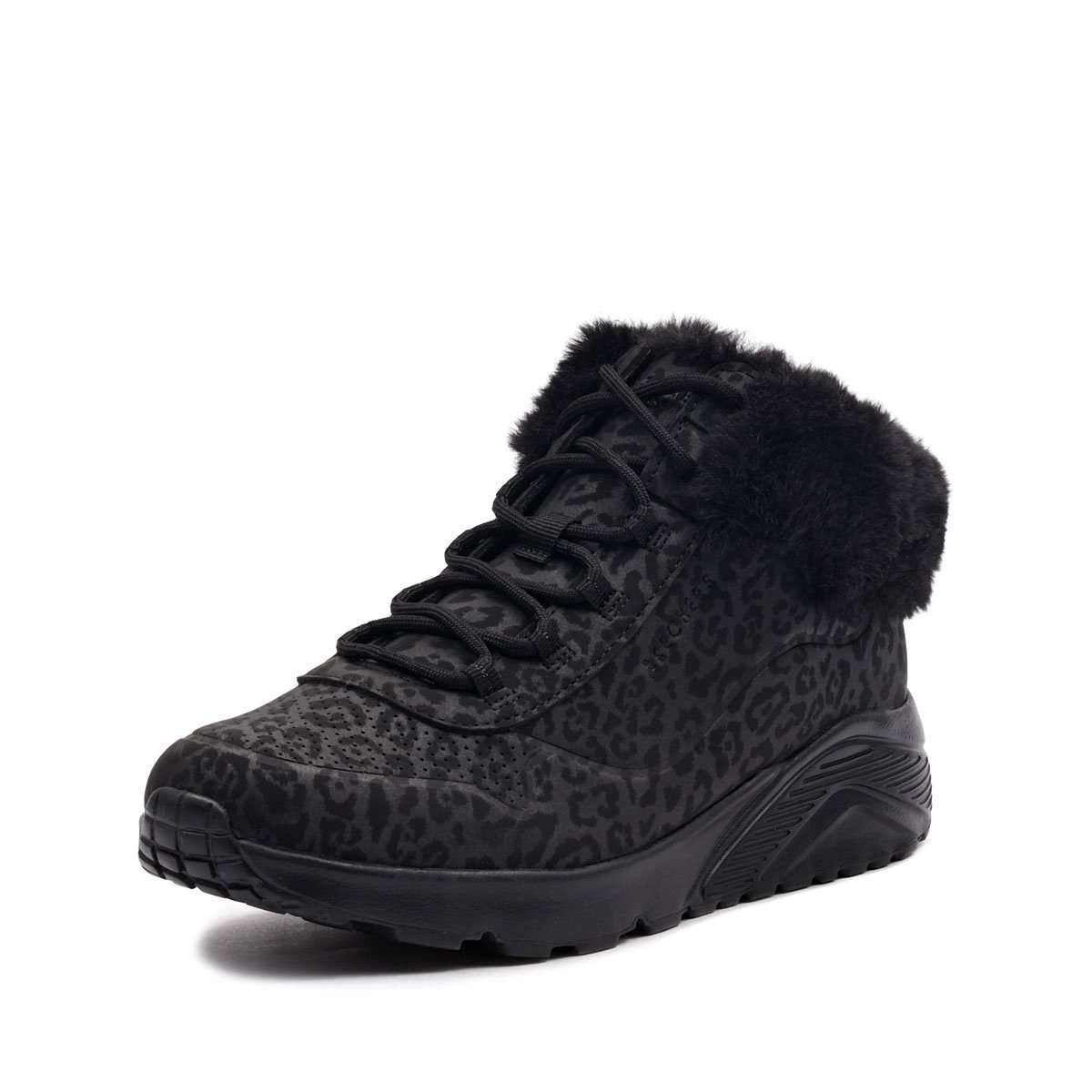 Зимни обувки Skechers Uno Lite-Cozy Leopard 310362L-BBK Skechers Uno Lite-Cozy Leopard Зимни обувки 310362L-BBK