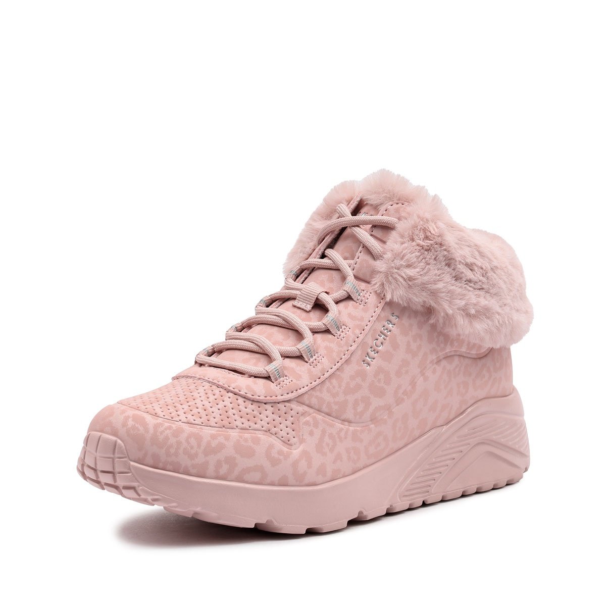 Зимни обувки Skechers Uno Lite-Cozy Leopard 310362L-BLSH Skechers Uno Lite-Cozy Leopard Зимни обувки 310362L-BLSH