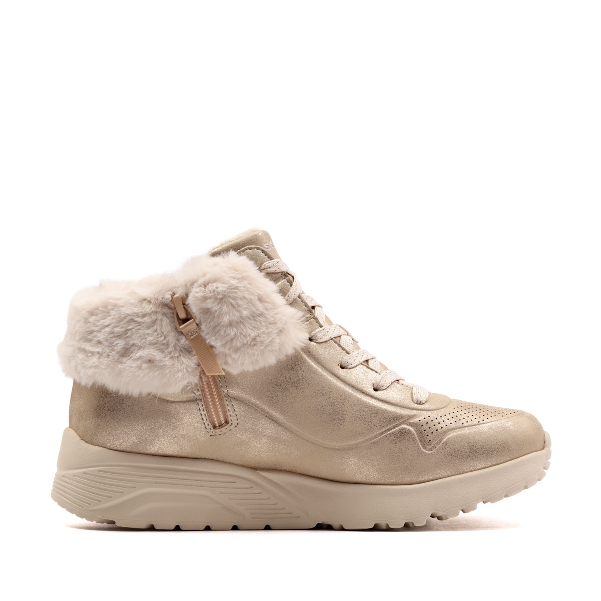Skechers Uno Lite-Cute Fur You Зимни обувки 310928L-GLD