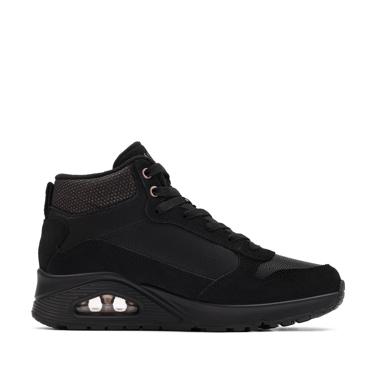 Дамски зимни обувки Skechers Uno-Stacre Shine 177181-BBK Skechers Uno-Stacre Shine Дамски зимни обувки 177181-BBK