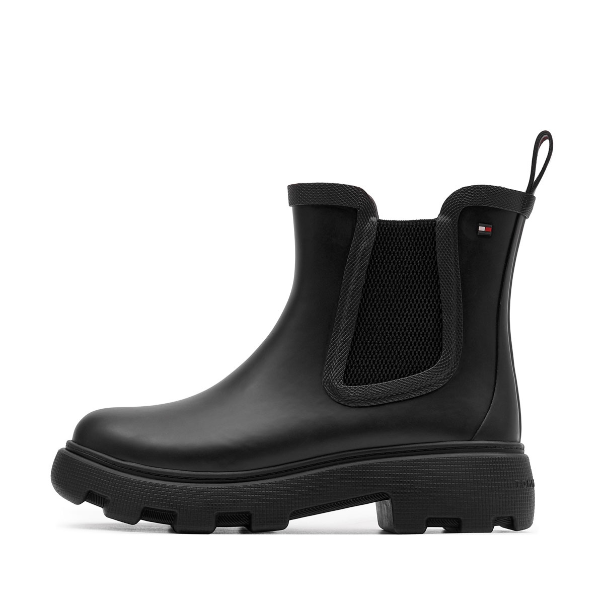 Tommy Hilfiger Flag Ankle RainBoot Warm Lining Дамски зимни обувки FW0FW08974BDS