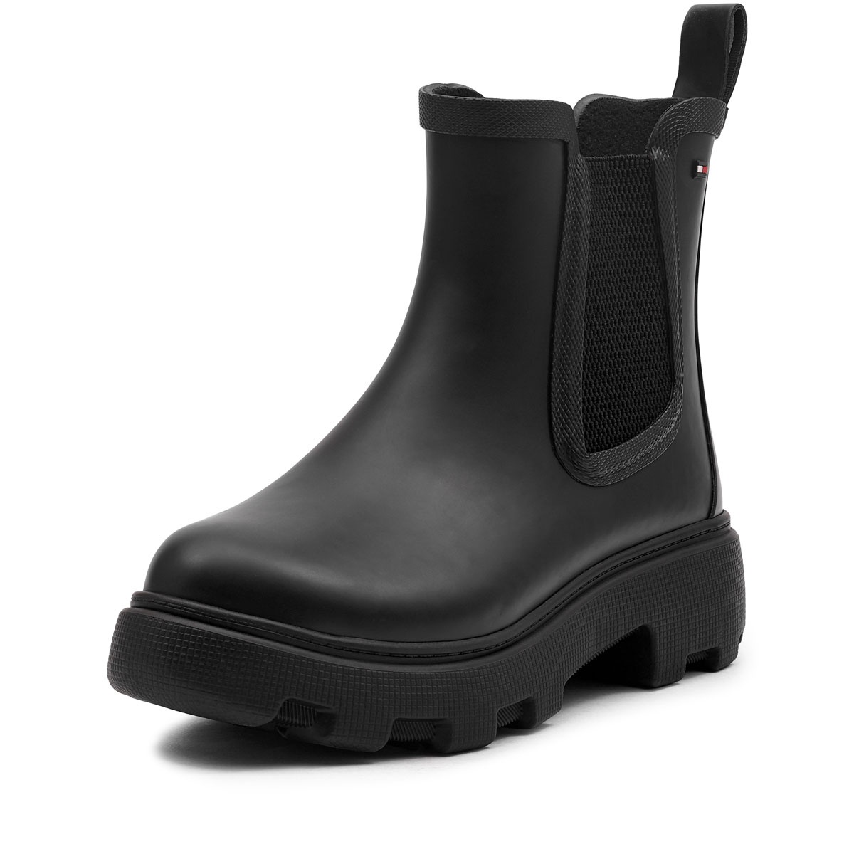 Tommy Hilfiger Flag Ankle RainBoot Warm Lining Дамски зимни обувки FW0FW08974BDS