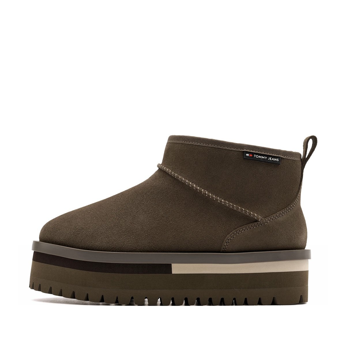 Дамски зимни обувки Tommy Hilfiger TJW Flatform Snow Boot Suede EN0EN02841RBM Tommy Hilfiger TJW Flatform Snow Boot Suede Дамски зимни обувки EN0EN02841RBM