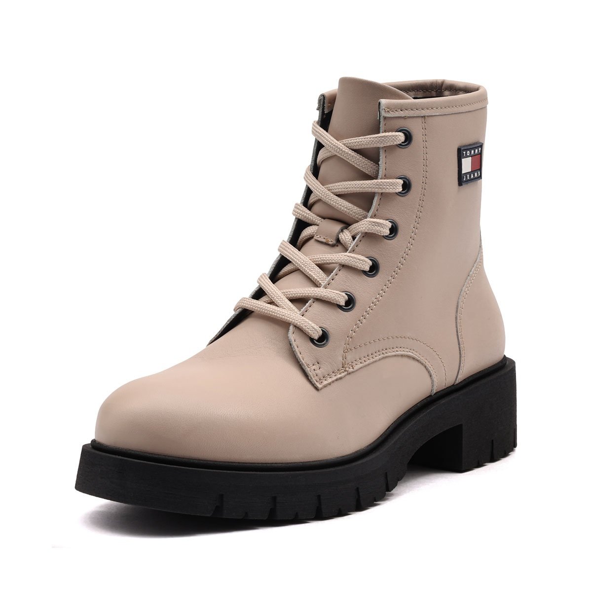 Дамски зимни обувки Tommy Hilfiger TJW Lace Up Leather Boot EN0EN02824AES Tommy Hilfiger TJW Lace Up Leather Boot Дамски зимни обувки EN0EN02824AES