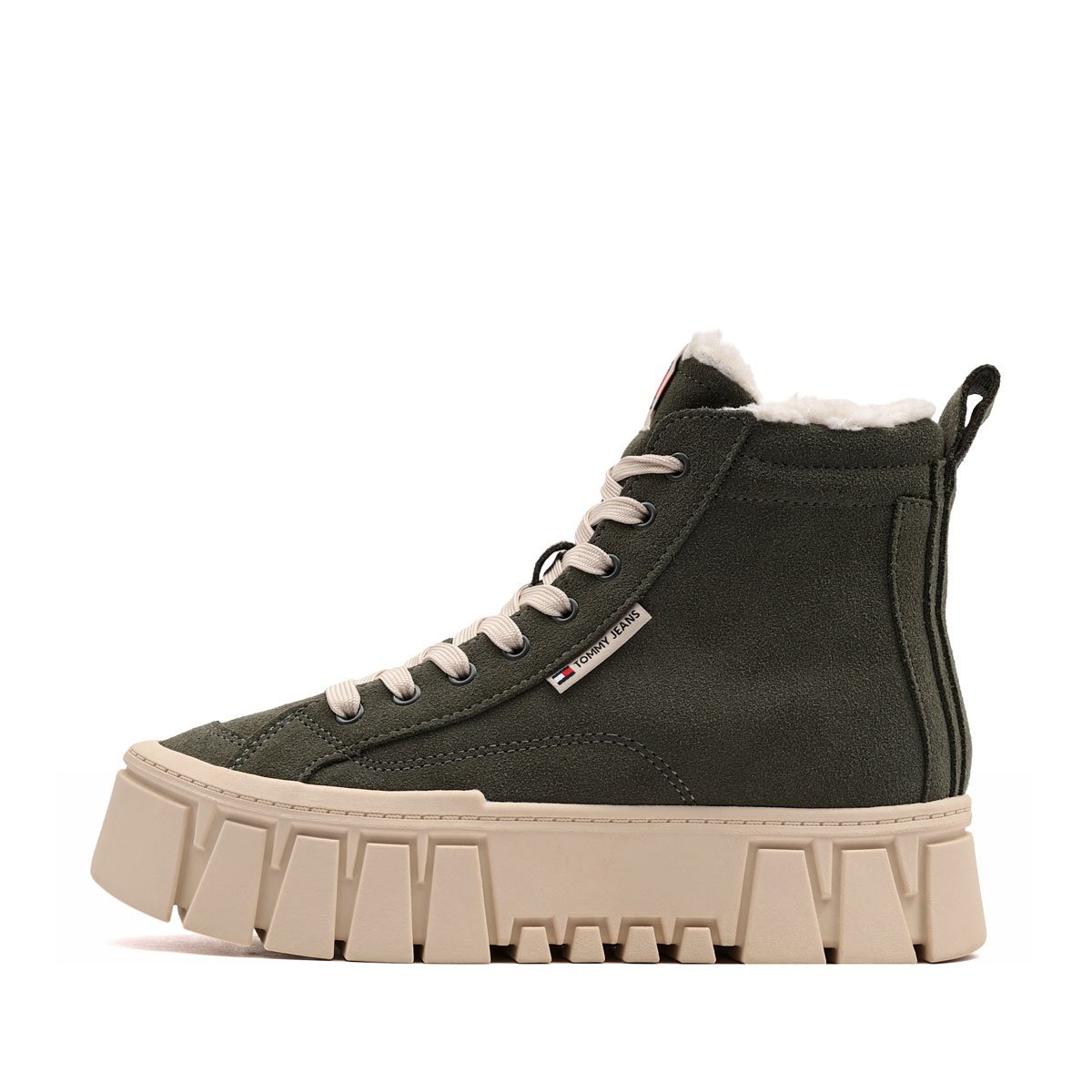 Дамски зимни обувки Tommy Hilfiger TJW Vulc Flatform Suede WL EN0EN02894MRH Tommy Hilfiger TJW Vulc Flatform Suede WL Дамски зимни обувки EN0EN02894MRH
