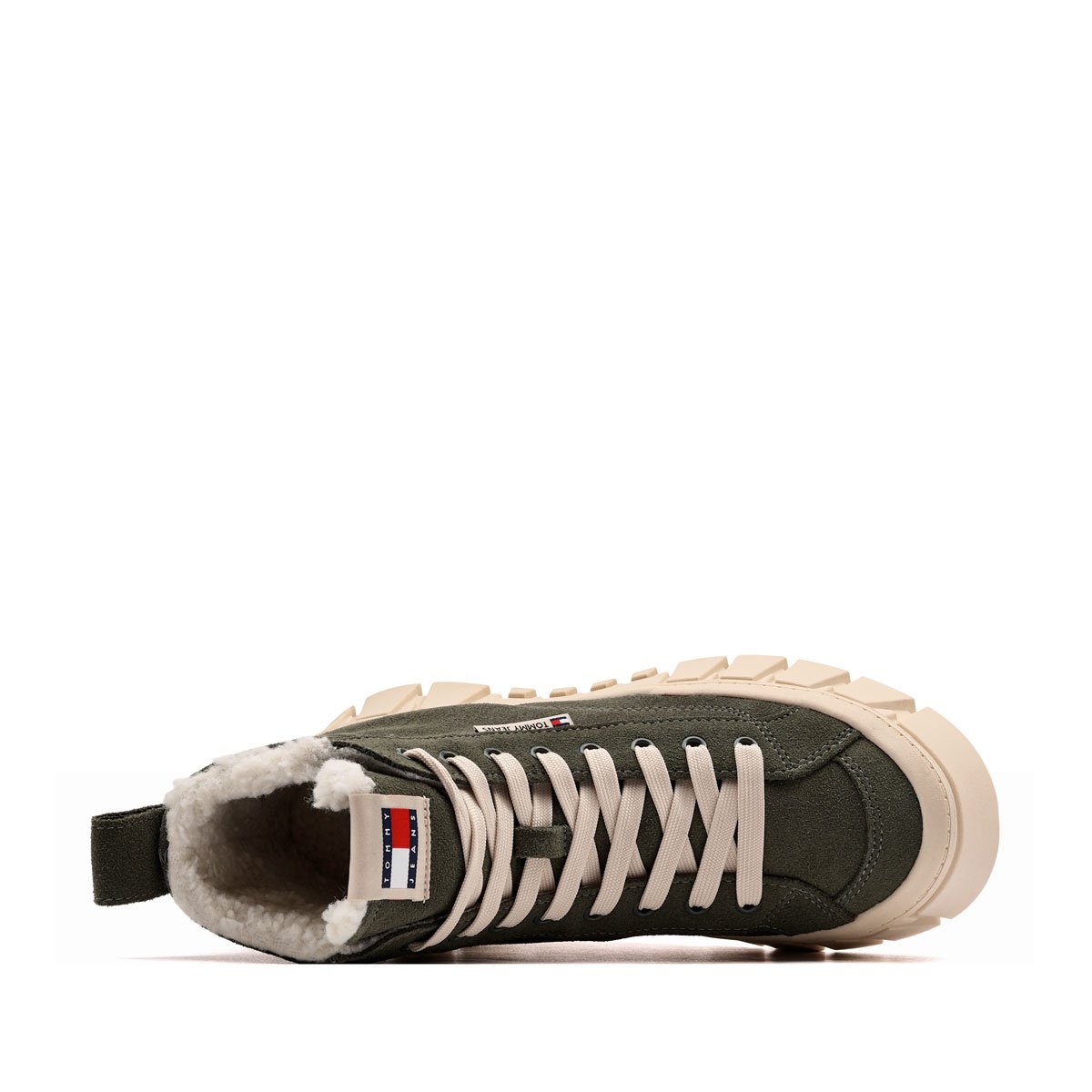 Дамски зимни обувки Tommy Hilfiger TJW Vulc Flatform Suede WL EN0EN02894MRH Tommy Hilfiger TJW Vulc Flatform Suede WL Дамски зимни обувки EN0EN02894MRH