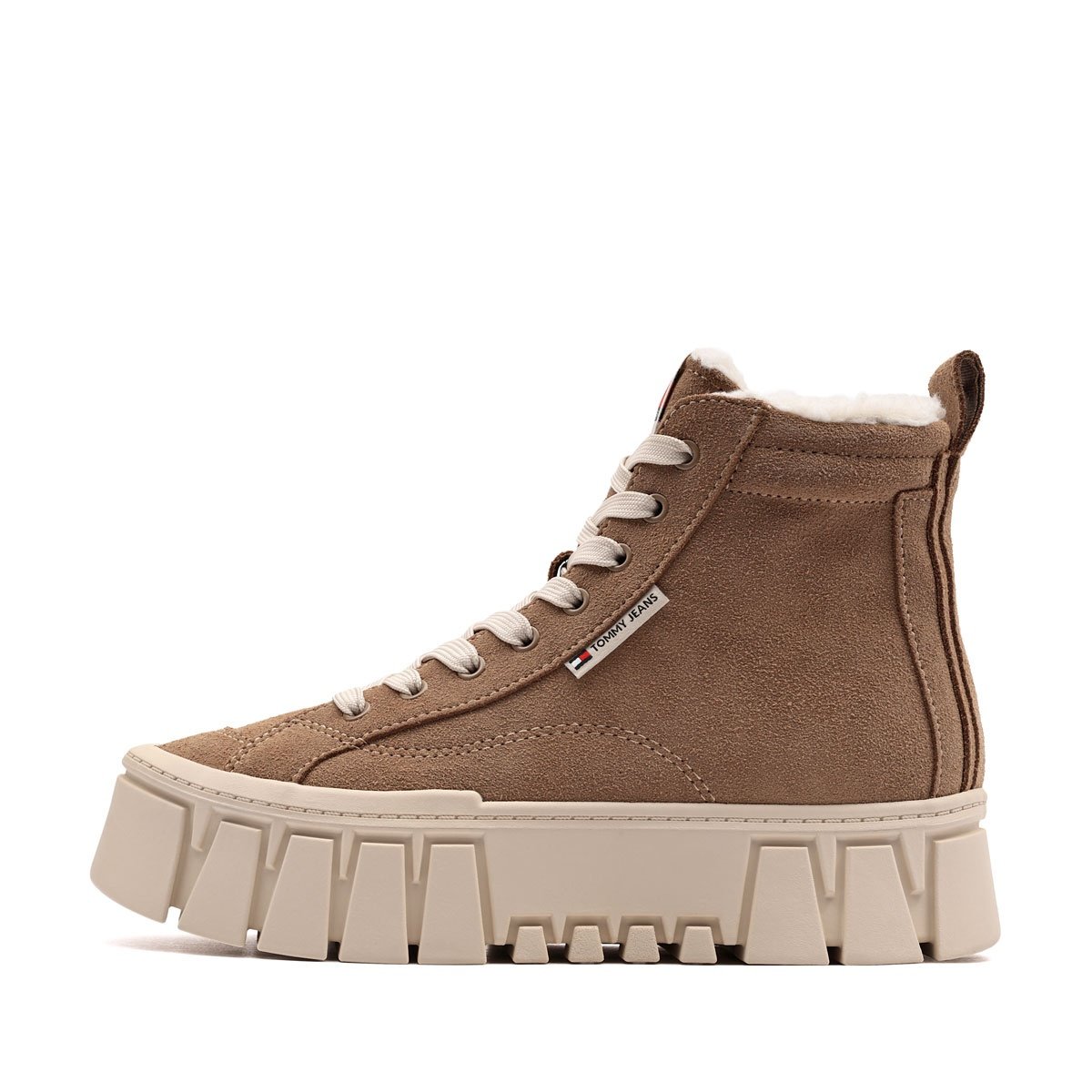 Дамски зимни обувки Tommy Hilfiger TJW Vulc Flatform Suede WL EN0EN02894RBH Tommy Hilfiger TJW Vulc Flatform Suede WL Дамски зимни обувки EN0EN02894RBH