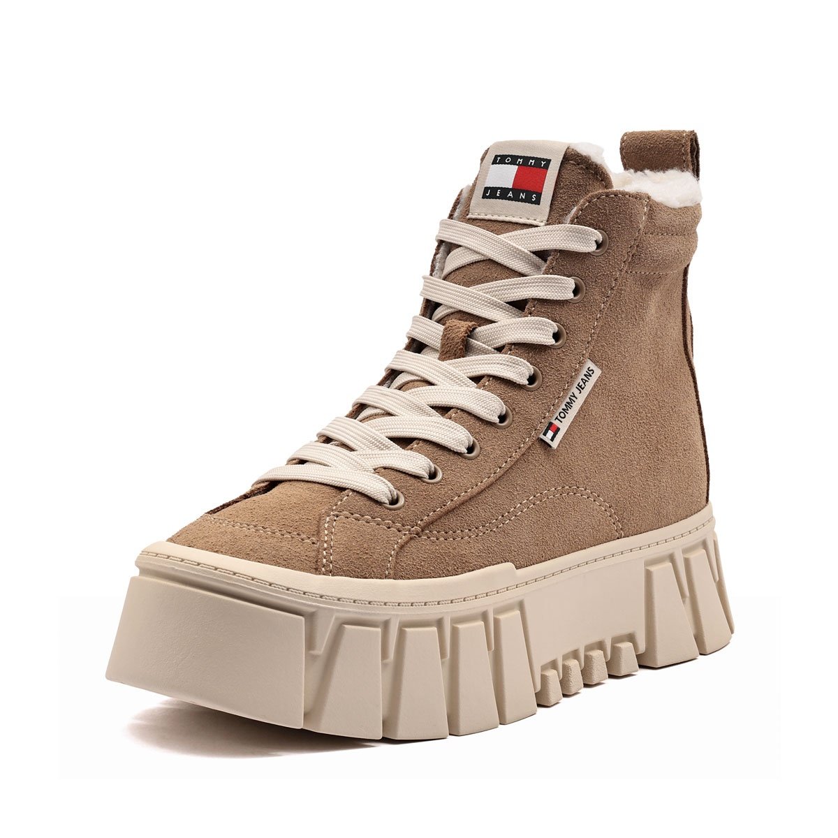 Дамски зимни обувки Tommy Hilfiger TJW Vulc Flatform Suede WL EN0EN02894RBH Tommy Hilfiger TJW Vulc Flatform Suede WL Дамски зимни обувки EN0EN02894RBH