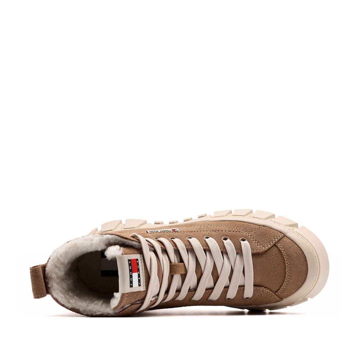 Дамски зимни обувки Tommy Hilfiger TJW Vulc Flatform Suede WL EN0EN02894RBH Tommy Hilfiger TJW Vulc Flatform Suede WL Дамски зимни обувки EN0EN02894RBH