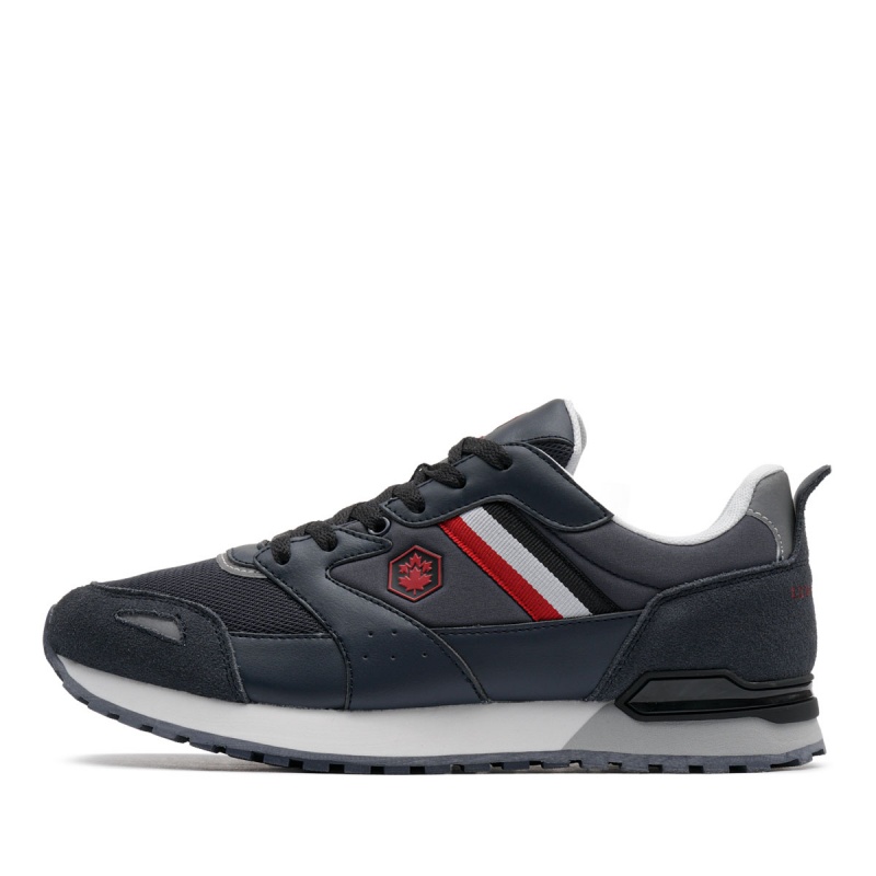 Scarpe Sportive Bambino LUMBERJACK - Sneaker Running Navy Blu, Chiusura Stringata, Morbida E Comoda - Taglia 27 - 4