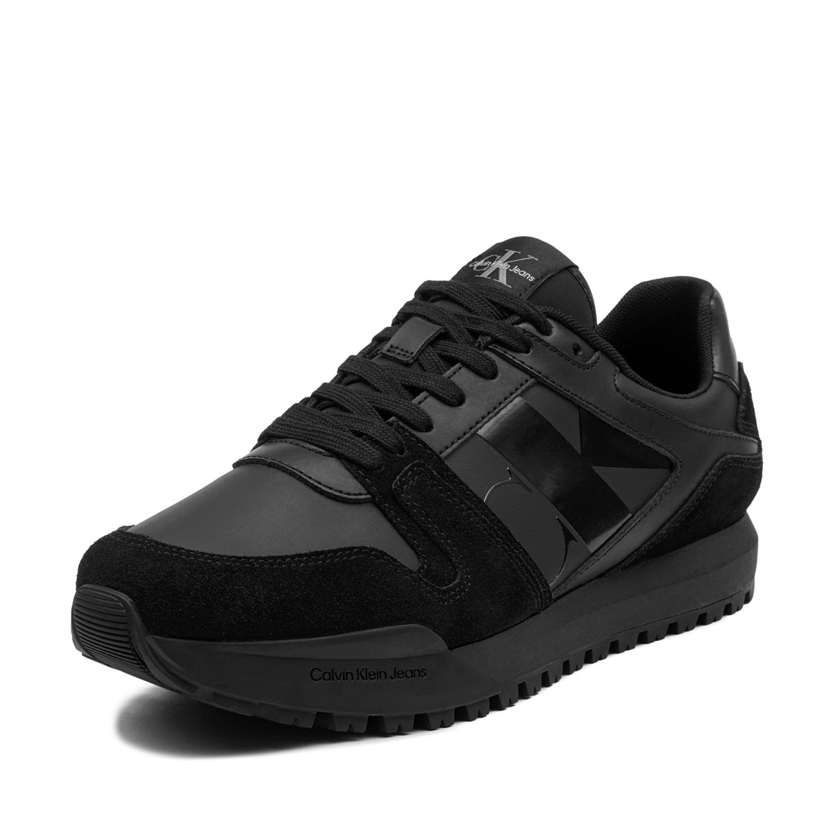 Calvin Klein Toothy Run Laceup Low Leather Mix YM0YM00744BEH Мъжки ...