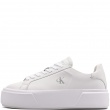 Calvin Klein Flatform LaceUp Leather Дамски кецове YW0YW019280K4