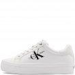 Calvin Klein Vulc Flatform LaceUp Low Leather Дамски кецове YW0YW00847YAF