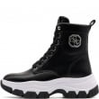 Дамски зимни обувки Guess Lady-Leather Like Benzon FLFBNZELE12-BLACK Guess Lady-Leather Like Benzon Дамски зимни обувки FLFBNZELE12-BLACK