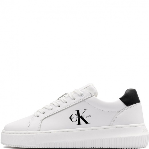 Calvin Klein Chunky Cupsole Mono Leather WN Дамски кецове YW0YW0187201W