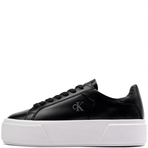 Calvin Klein Flatform LaceUp Leather Дамски кецове YW0YW01928BEH
