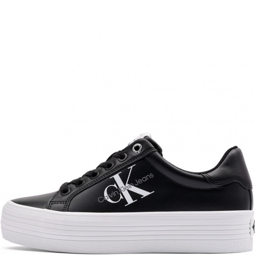 Calvin Klein Vulc Flatform LaceUp Low Leather Дамски кецове YW0YW00847BDS