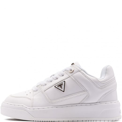 Guess Delove Дамски кецове FLTDELELE12-WHITE