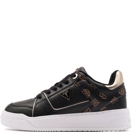 Guess Delove Дамски кецове FLTDELFAL12-BLACK