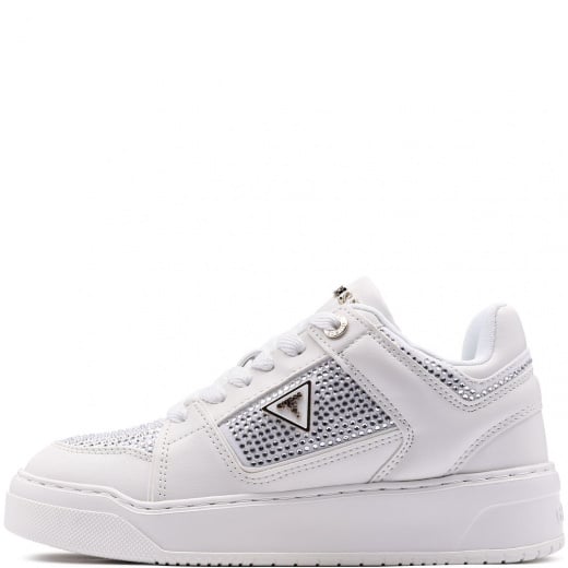 Guess Delove Дамски кецове FLTDL2LEA12-WHITE