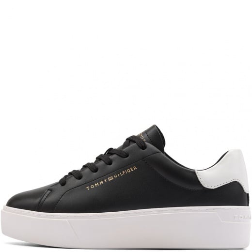 Дамски кецове Tommy Hilfiger Chic Platform Cupsole Patent FW0FW08681BDS Tommy Hilfiger Chic Platform Cupsole Patent Дамски кецове FW0FW08681BDS