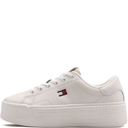 Tommy Hilfiger Script Cupsole Flatform Дамски кецове EN0EN02961YBL