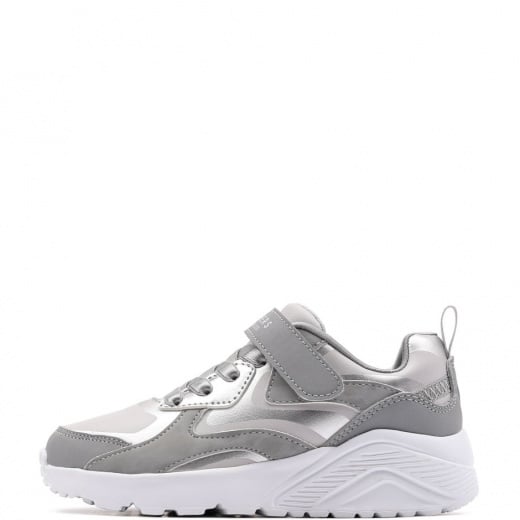 Skechers Uno Lite-Metallic Burst Детски маратонки 310380L-GYSL