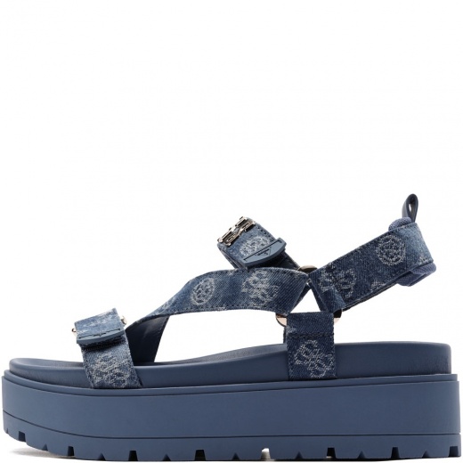 Guess Fetta Дамски сандали FLJFTTDEN03-BLUE