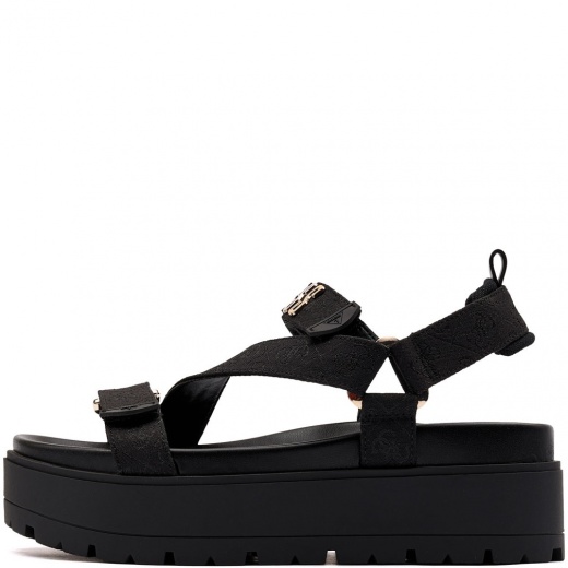 Guess Fetta Дамски сандали FLJFTTFAL03-BLACK