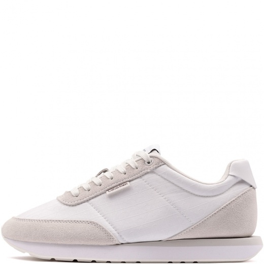 Calvin Klein Retro Runner LaceUp AOP NYL Дамски спортни обувки HW0HW0299505Z