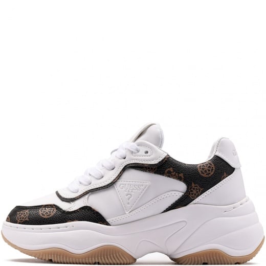 Guess Hapyy 3 Дамски спортни обувки FLTHPYFAL12-WHIBR