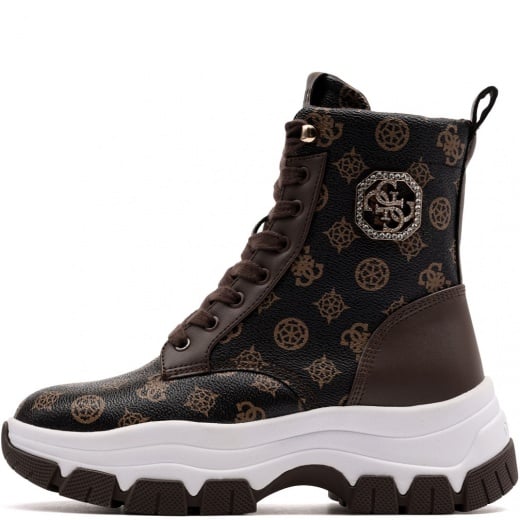 Дамски зимни обувки Guess Benzon FLFBNZFAL12-BROWN Guess Benzon Дамски зимни обувки FLFBNZFAL12-BROWN