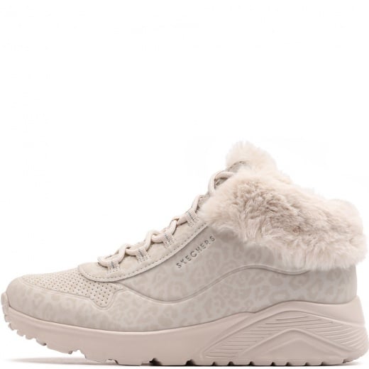 Skechers Uno Lite-Cozy Leopard Зимни обувки 310362L-NAT