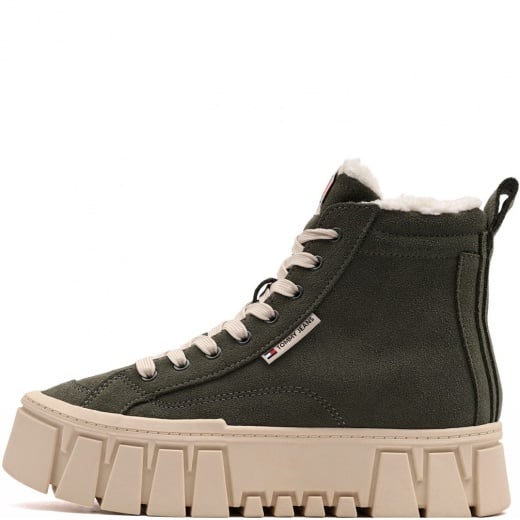 Дамски зимни обувки Tommy Hilfiger TJW Vulc Flatform Suede WL EN0EN02894MRH Tommy Hilfiger TJW Vulc Flatform Suede WL Дамски зимни обувки EN0EN02894MRH