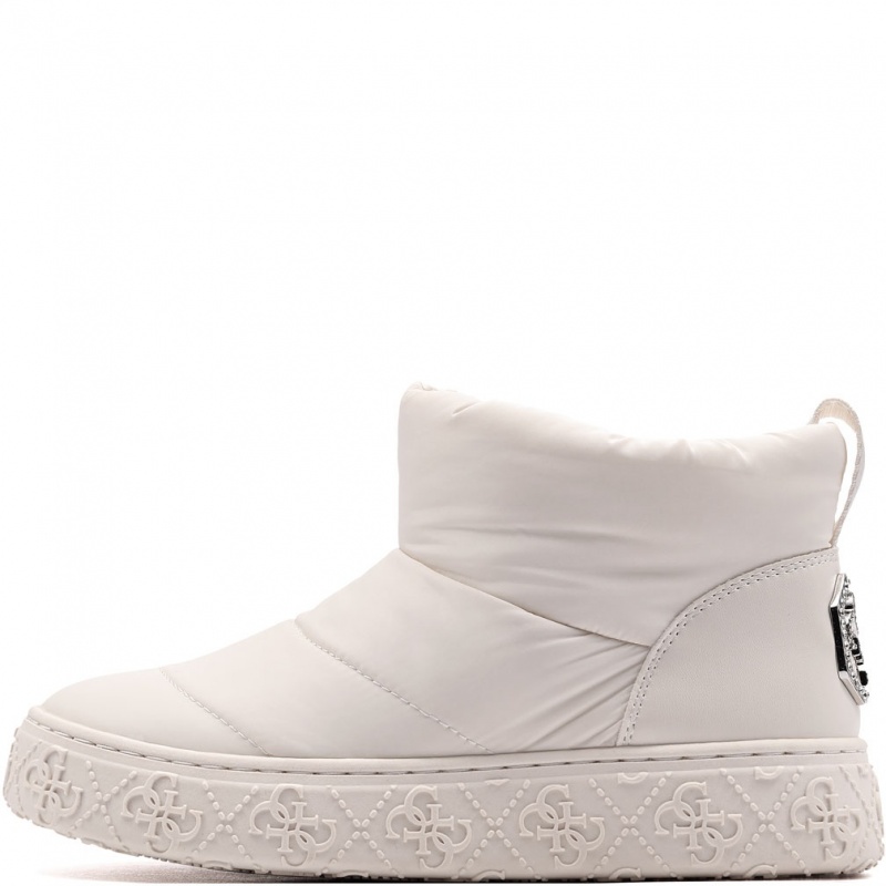 Guess Unara Дамски апрески FLFUNOFAP10-IVORY