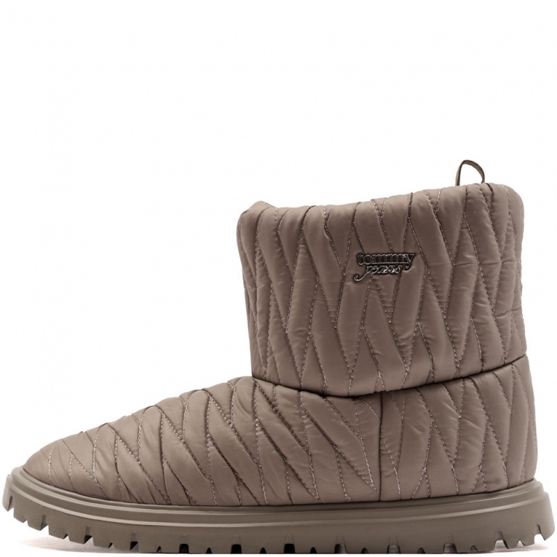 Tommy Hilfiger Quilted Nylon Snowboot Дамски апрески EN0EN03162PKM