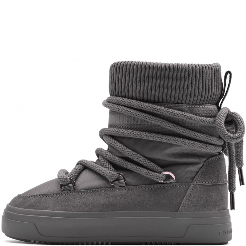 Tommy Hilfiger Tommytech Logotape Snowboot Warm Дамски апрески FW0FW08998PQ8