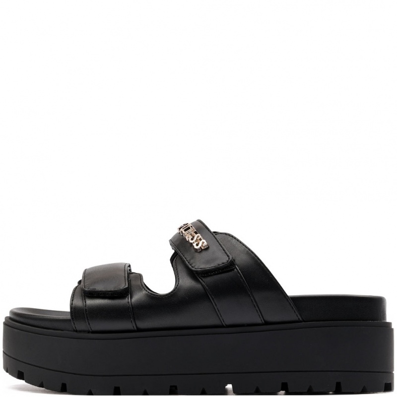 Guess Faxon Дамски чехли FLJFAXELE03-BLACK