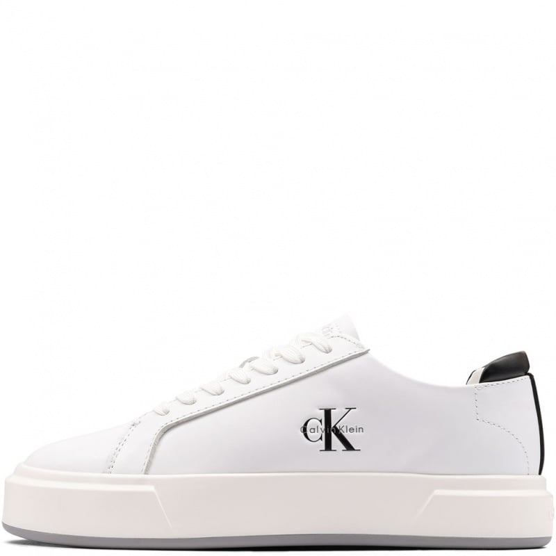 Calvin Klein Basket Cupsole LaceUp Leather ML Дамски кецове YW0YW0194501W