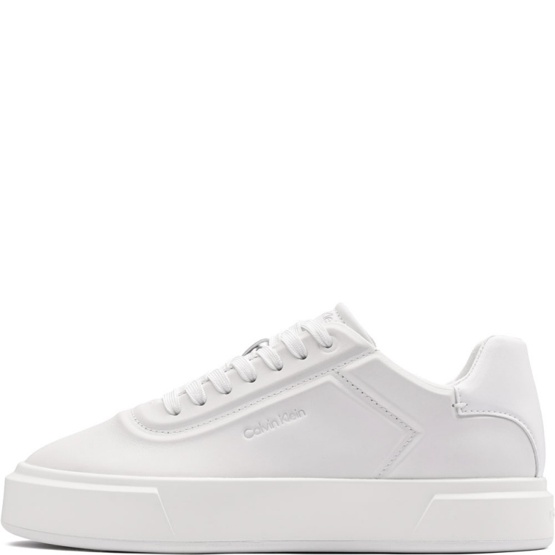 Calvin Klein Basket Cupsole Oxf LaceUp Leather Hf Дамски кецове YW0YW020210K4