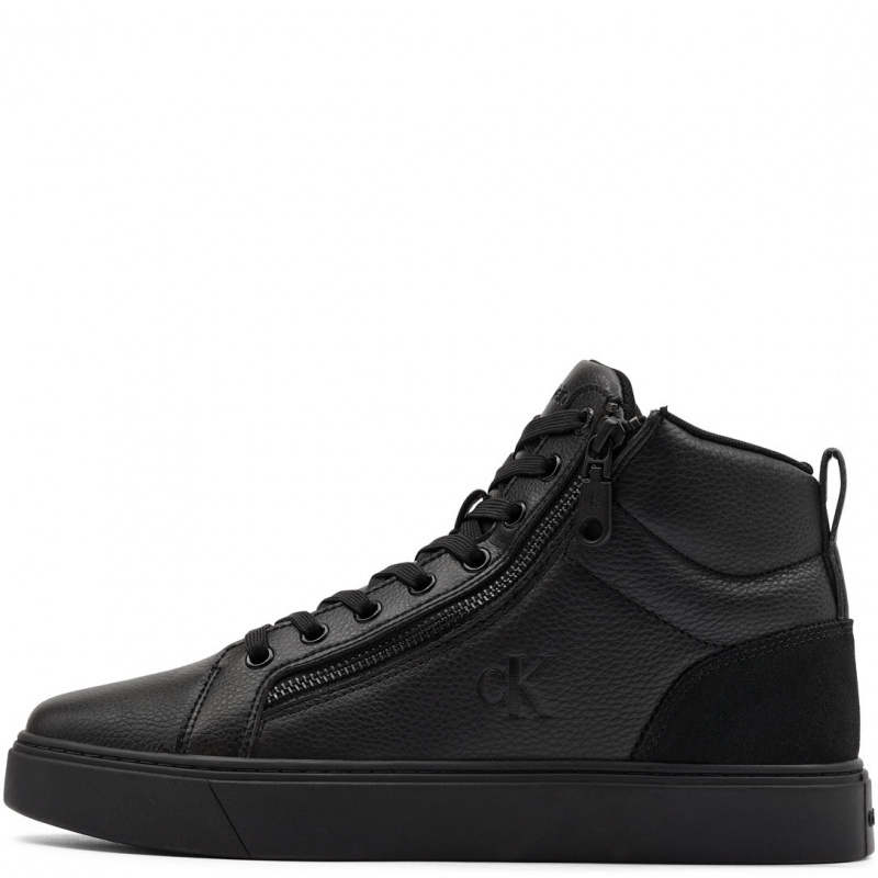 Calvin Klein Classic Cup Mid LaceUp Zip Leather Мъжки кецове YM0YM014280GJ