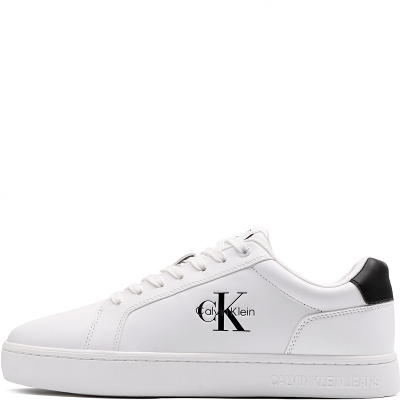 Calvin Klein Classic Cupsole Mono Leather Мъжки кецове YM0YM0136901W
