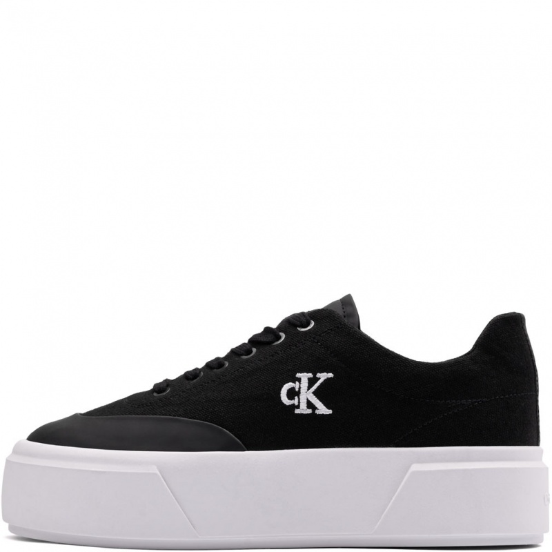  Calvin Klein Flatform LaceUp Дамски кецове HW0HW02989BEH