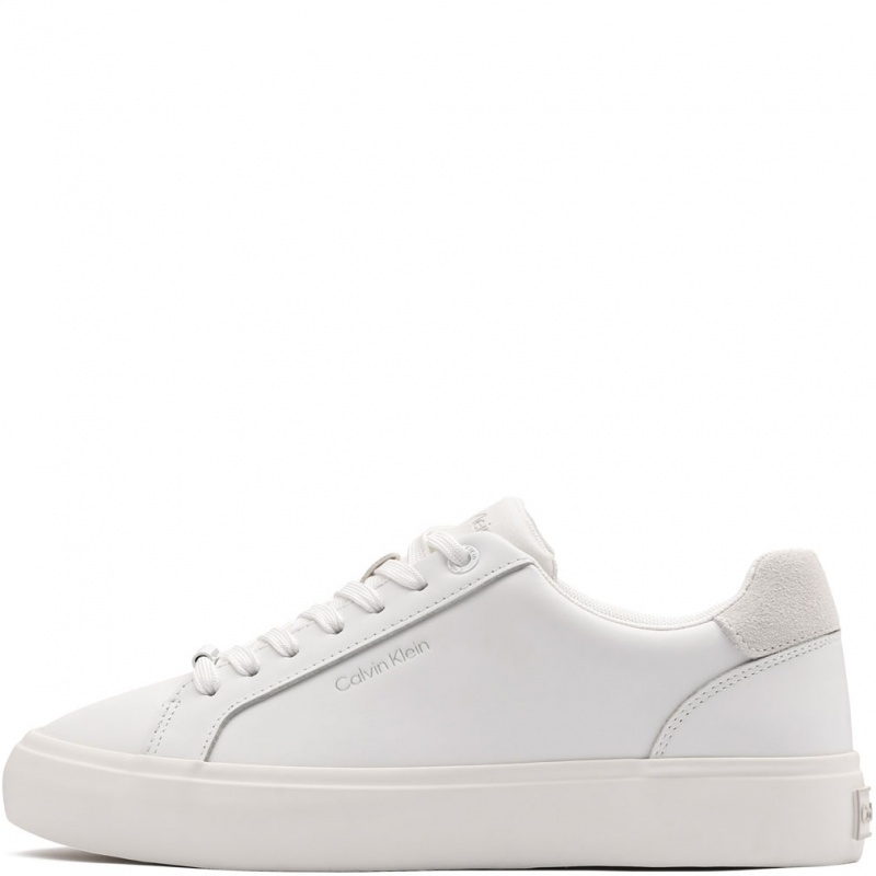 Calvin Klein Vulc LaceUp Leather Mix Дамски кецове HW0HW02973YBR