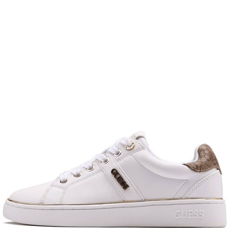 Guess Britz Дамски кецове FLFBTZELE12-WHITE