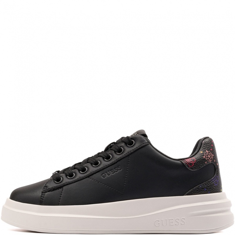 Guess Elbina11 Дамски кецове FLPE11LEA12-BLACK
