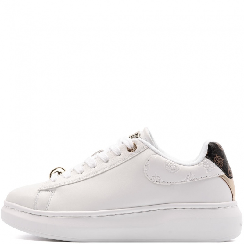 Guess Fireup Дамски кецове FLTFRELEA12-WHITE