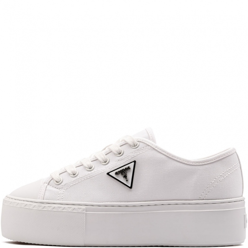 Guess Joezi3 Дамски кецове FLJJZ3FAB12-WHITE