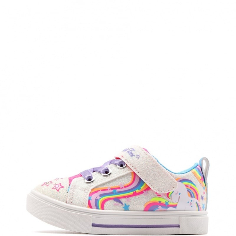 Skechers S Lights-Twinkle Sparks-Whimsical Shimmer Детски кецове 314818N-WMLT